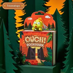 image-Cultural And Creative Bookmark Dinosaur Series Bookmark Tyrannosaurus Pupils' Stationery