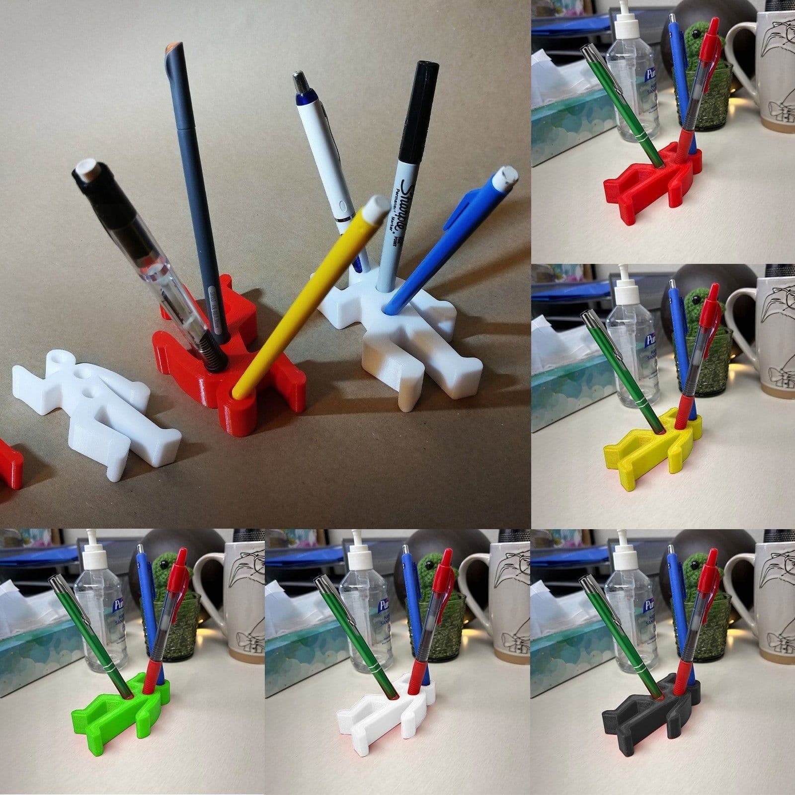 image-Funny Crime Scene Humanoid Pen Holder