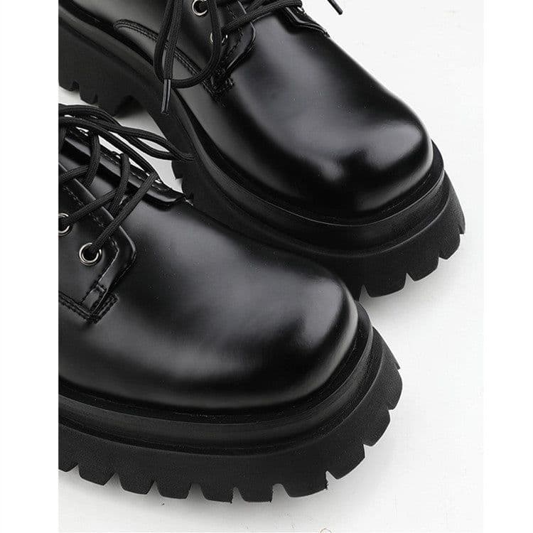 image-Men's Fashion All-matching Casual Low-top Leather Shoes