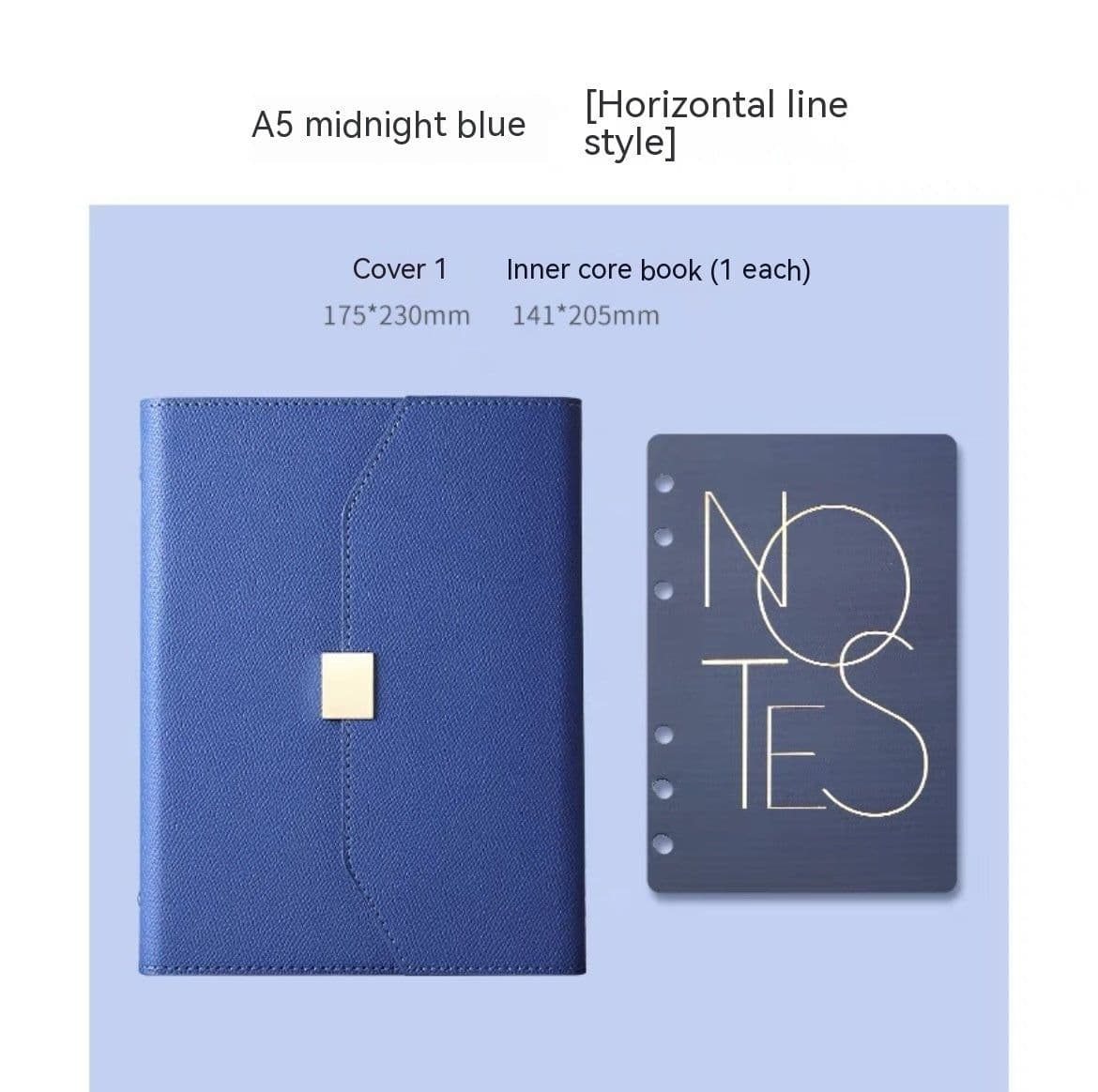 image-Business Advanced Loose Leaf Notebook Gift Box Set