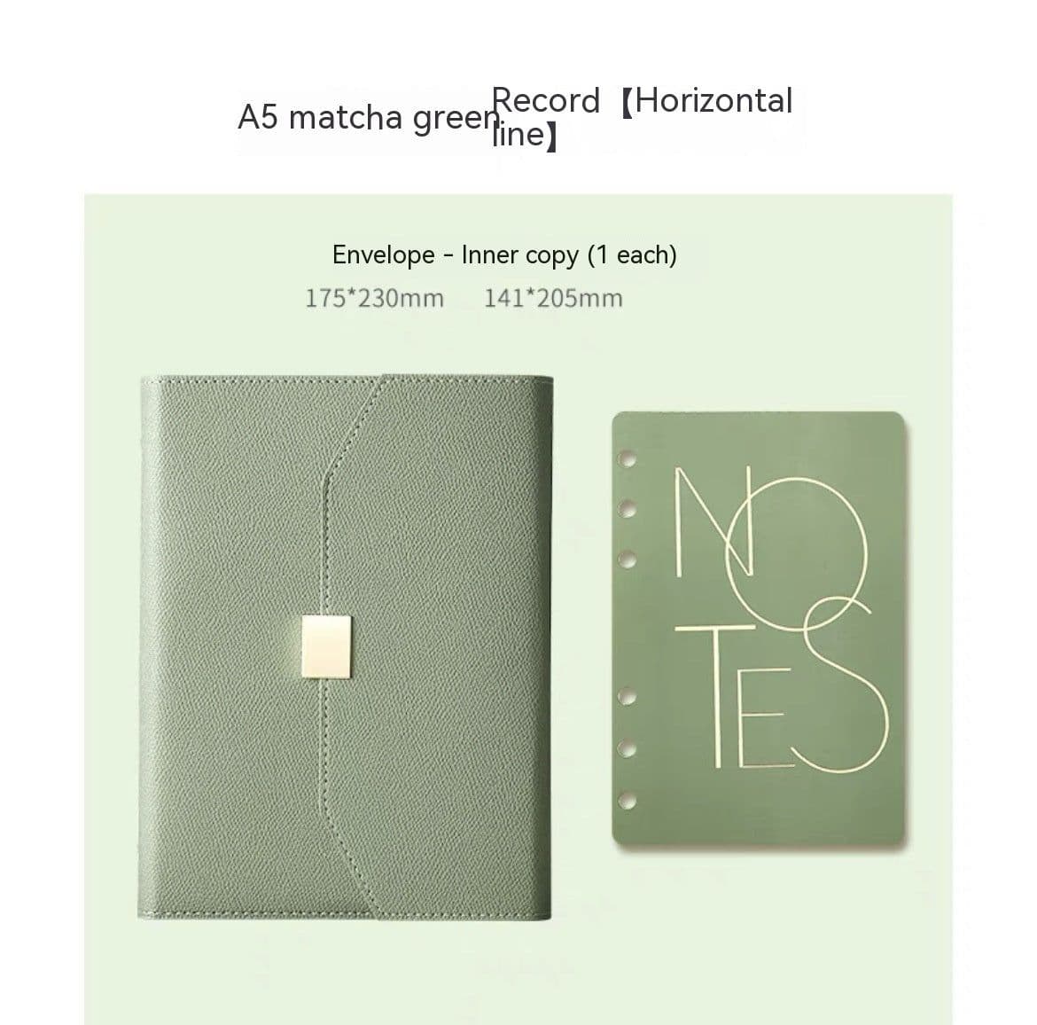 image-Business Advanced Loose Leaf Notebook Gift Box Set