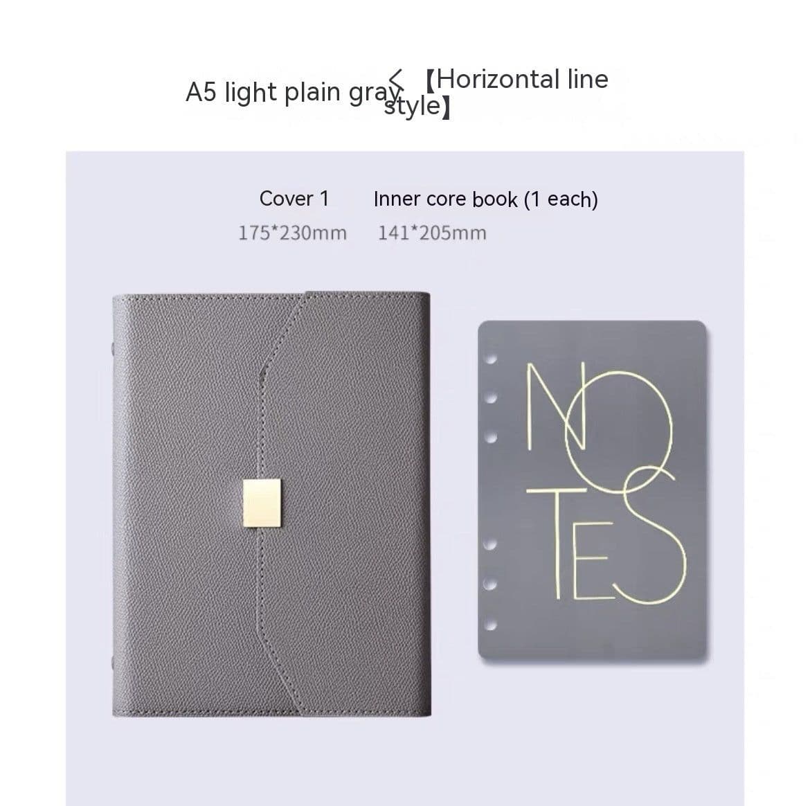 image-Business Advanced Loose Leaf Notebook Gift Box Set
