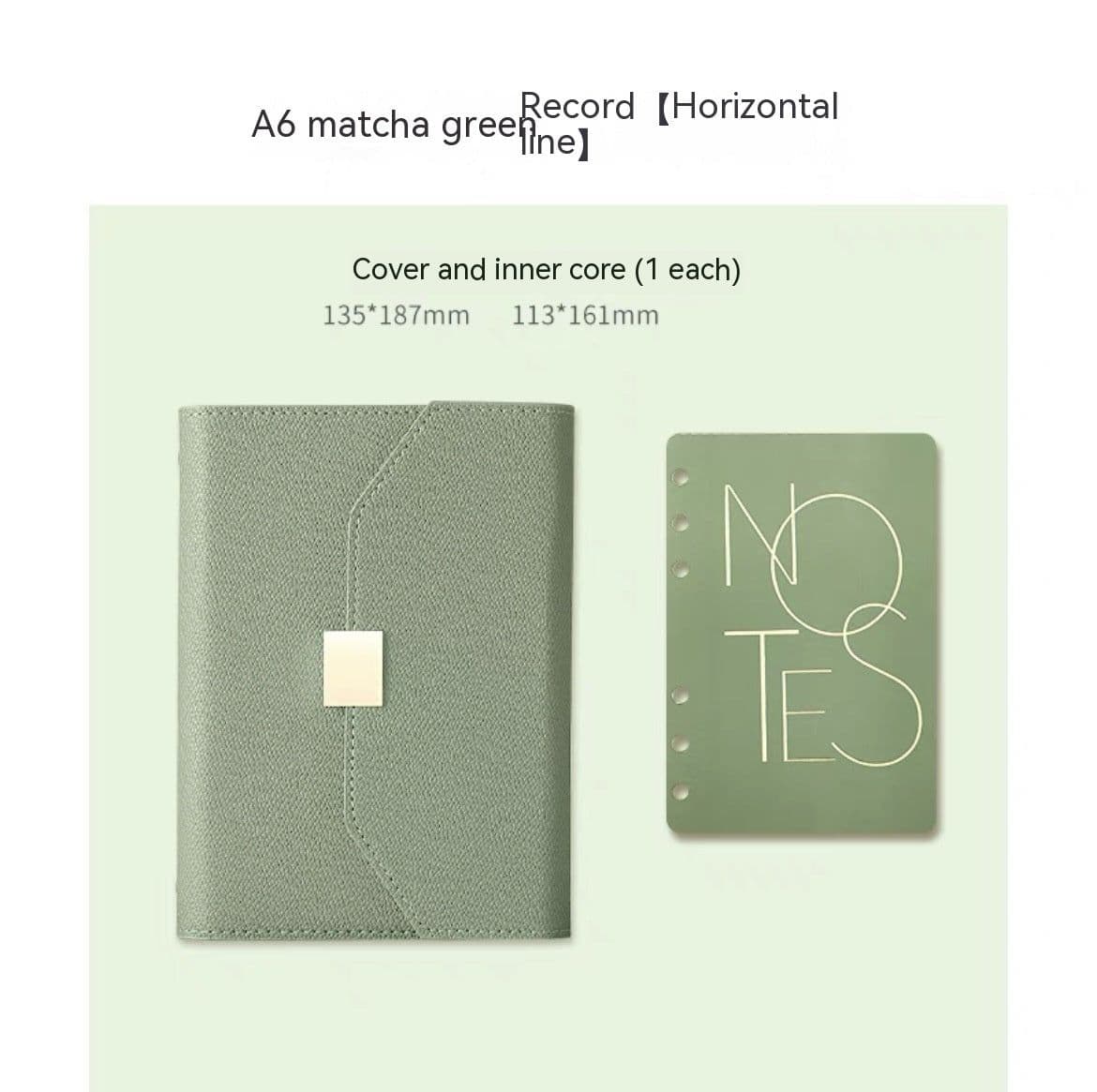 image-Business Advanced Loose Leaf Notebook Gift Box Set