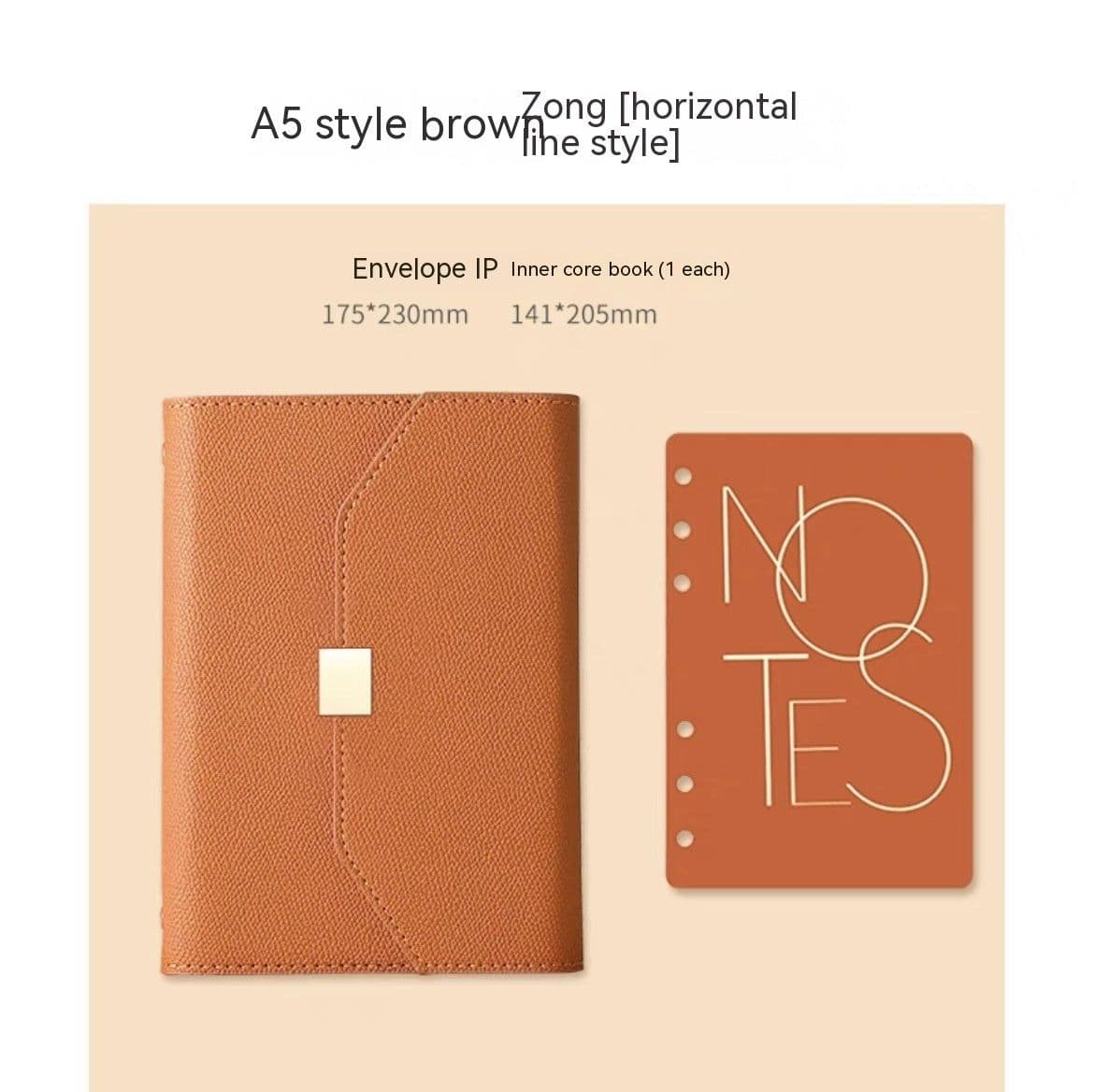 image-Business Advanced Loose Leaf Notebook Gift Box Set