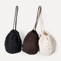 image-New Fashion Korean Style Pleated Casual Nylon Backpack