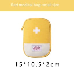 image-Oxford Cloth Portable Portable First-aid Kit Medicine Buggy Bag Small Medicine Bag Travel Storage First Aid Kits Macaron Color