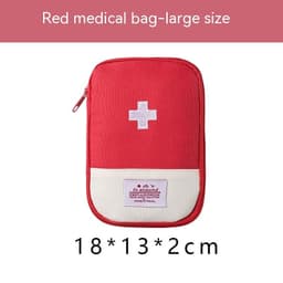 image-Oxford Cloth Portable Portable First-aid Kit Medicine Buggy Bag Small Medicine Bag Travel Storage First Aid Kits Macaron Color