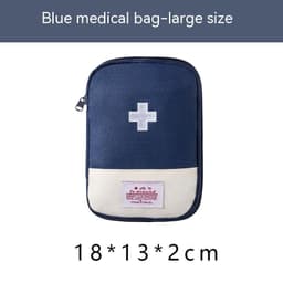 image-Oxford Cloth Portable Portable First-aid Kit Medicine Buggy Bag Small Medicine Bag Travel Storage First Aid Kits Macaron Color