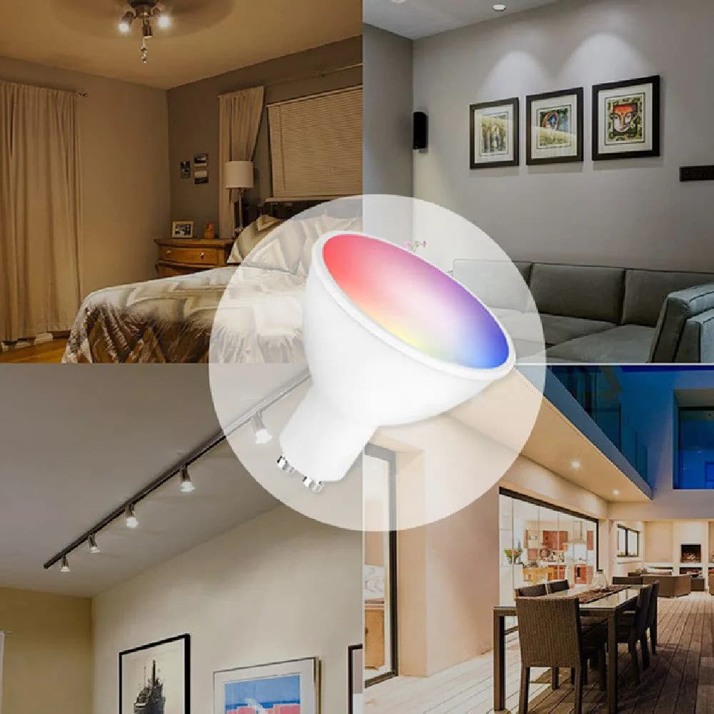 image-Led Light Source RGBCCT 5W Smart Small Spotlight GU10 Voice Control