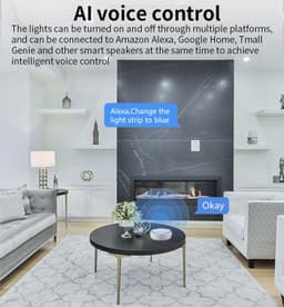 image-Led Light Source RGBCCT 5W Smart Small Spotlight GU10 Voice Control