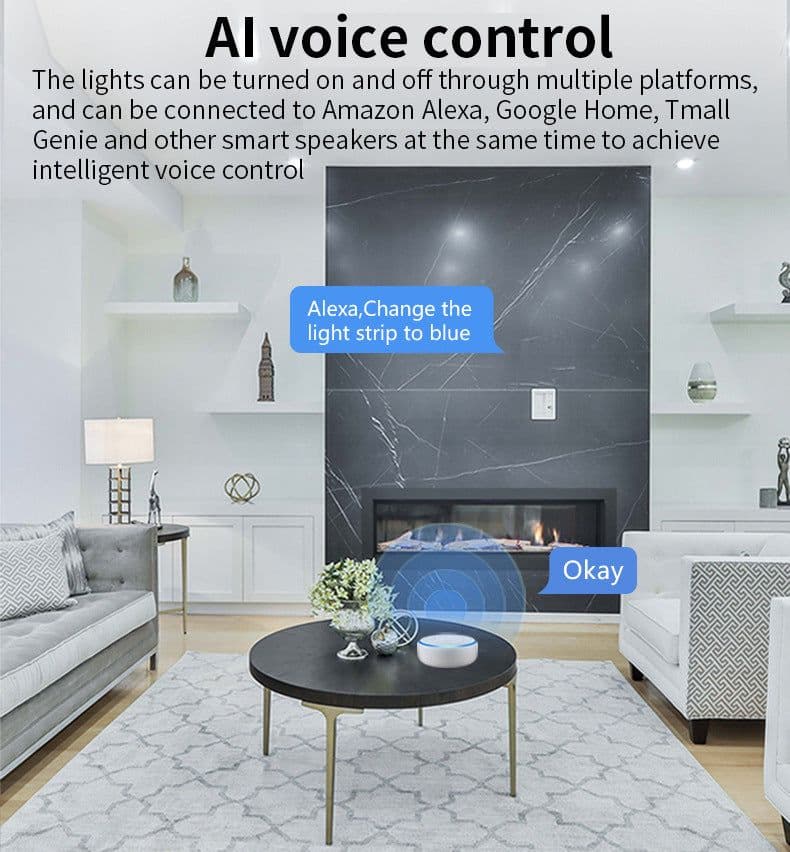 image-Led Light Source RGBCCT 5W Smart Small Spotlight GU10 Voice Control