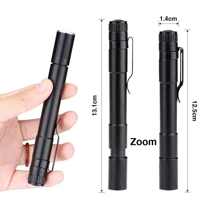 image-Outdoor Strong Light Aluminum Alloy Torch