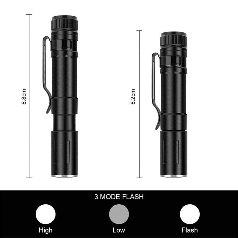 image-Outdoor Strong Light Aluminum Alloy Torch