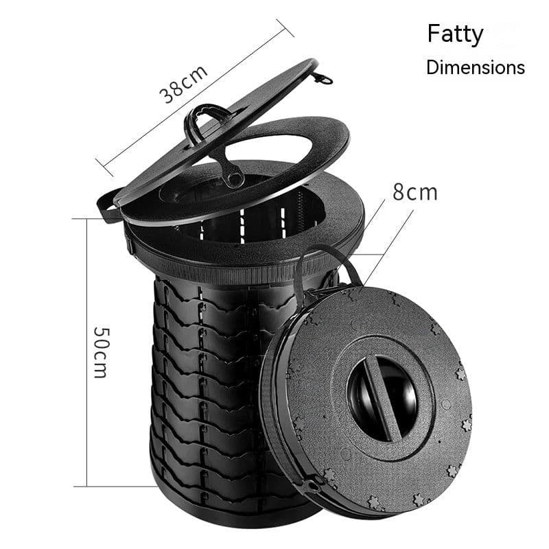 image-Folding Table For Car Toilet Outdoor Camping Temporary Emergency Mobile Toilet