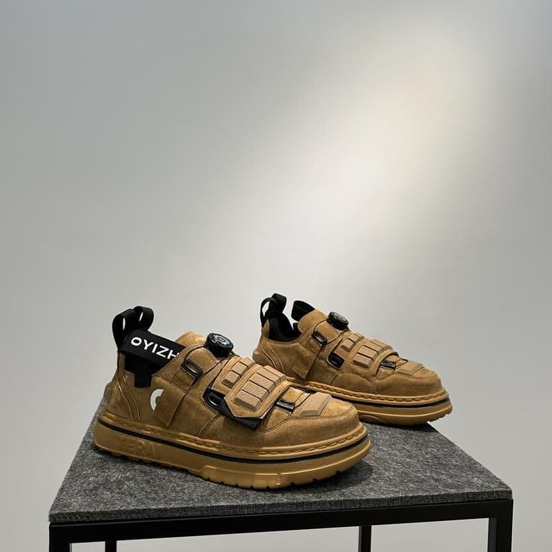 image-New High-end Slip-on Big Head Shoes Trendy Platform Versatile Sports Shoes