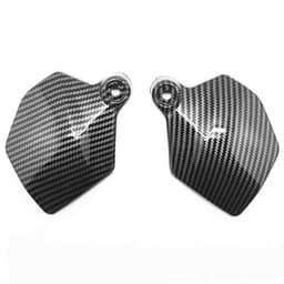 image-Carbon Fiber Side Upper Frame Cover Motorcycle Bodywork Fairing