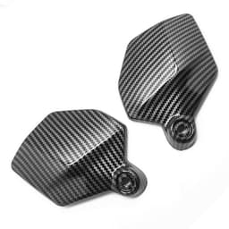 image-Carbon Fiber Side Upper Frame Cover Motorcycle Bodywork Fairing