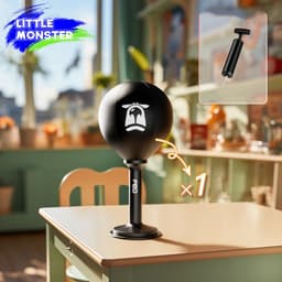 image-Boxing Desktop Speed Ball Agility Dodge Reaction Training Target