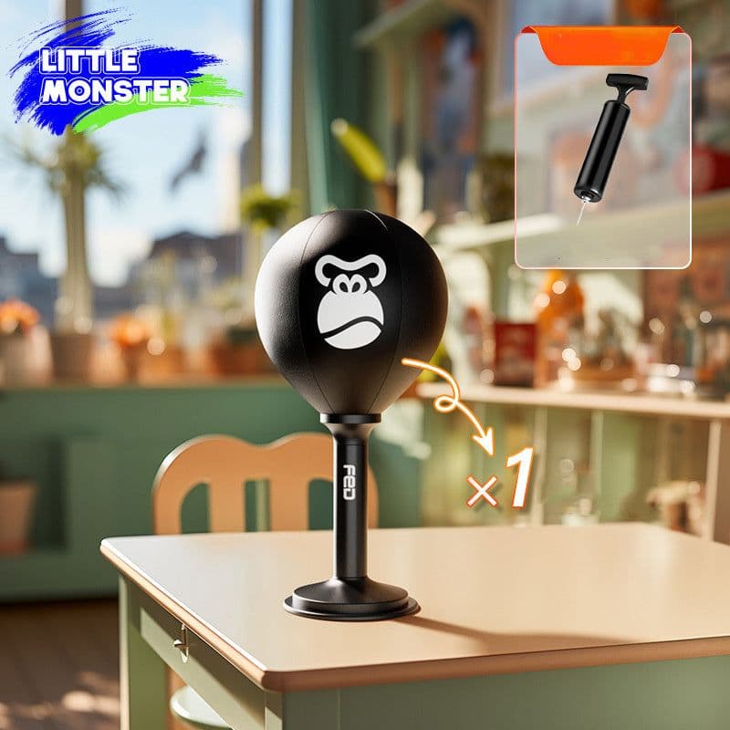 image-Boxing Desktop Speed Ball Agility Dodge Reaction Training Target