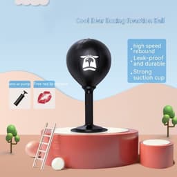 image-Boxing Desktop Speed Ball Agility Dodge Reaction Training Target