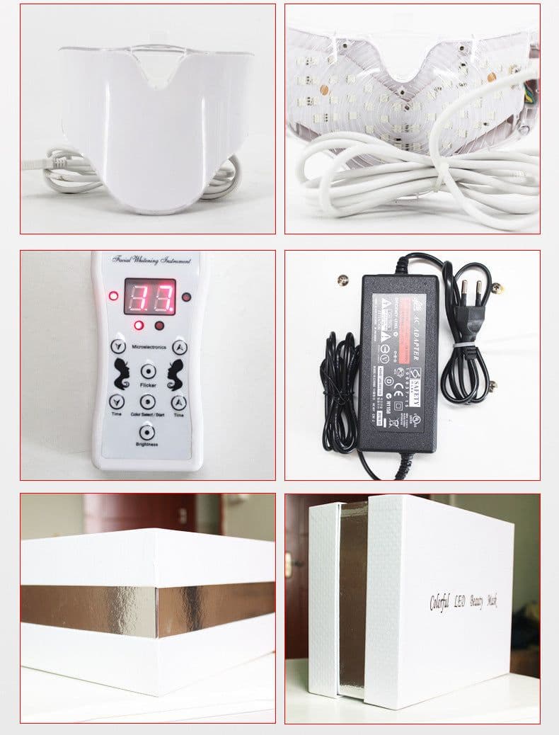 image-Led Color Light Mask Beauty Instrument 7 Colors