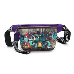 image-Hip Hop Fashion Painted Graffiti Small Casual Slanted Chest Bag