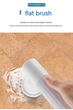 image-Bathroom Kitchen High Torque Mute Electric Cleaning Brush