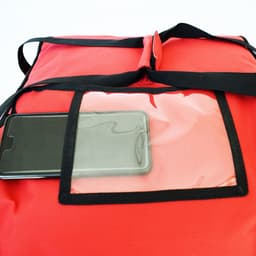 image-16-inch Pizza Bag Portable Pizza Takeaway Insulated Bag
