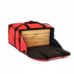 image-16-inch Pizza Bag Portable Pizza Takeaway Insulated Bag