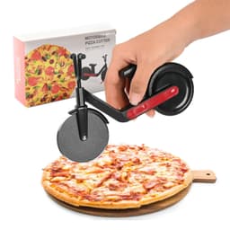 image-Creative Stainless Steel Pizza Wheel Rolling Dough Cutter Pasta Cookie Fondant Cutter Kitchen Baking Cooking Accessories