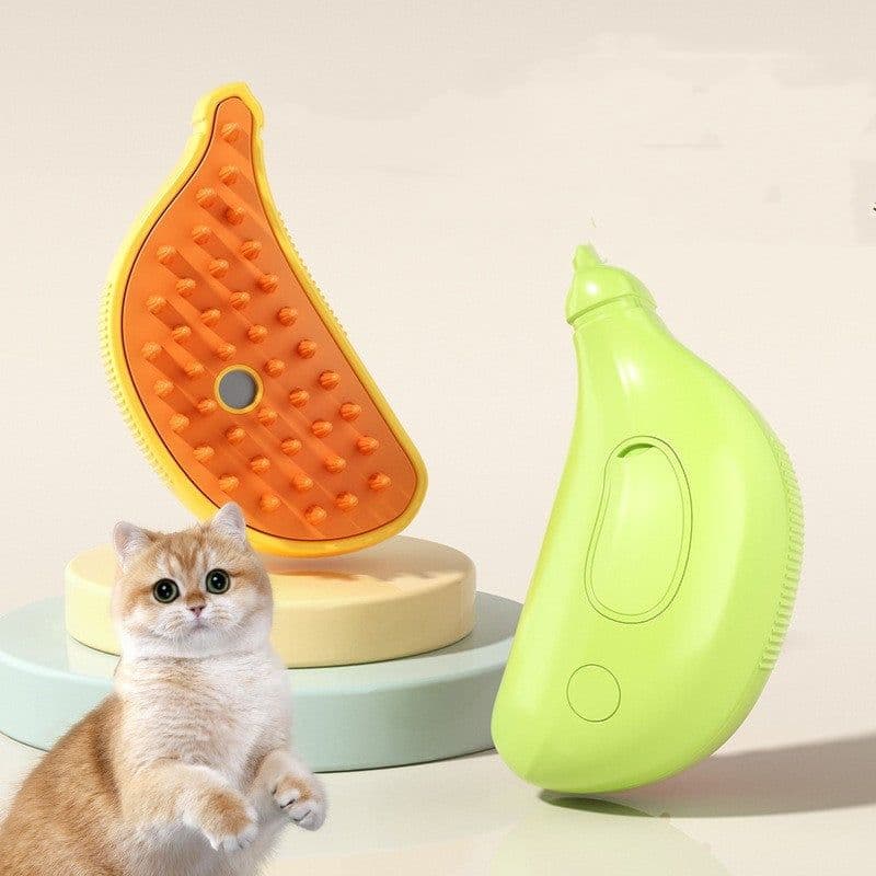 image-3 In 1 Pet Steam Brush Cat Dog Cleaning Steamy Spray Massage Beauty Comb Hair Removal Grooming Supplies Pets Accessories