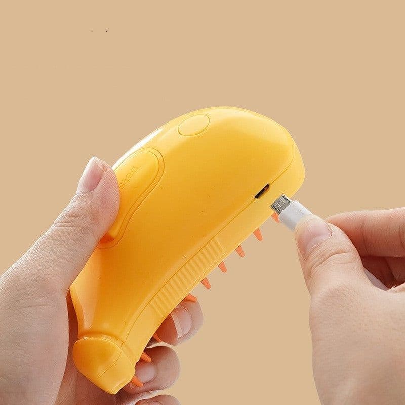 image-3 In 1 Pet Steam Brush Cat Dog Cleaning Steamy Spray Massage Beauty Comb Hair Removal Grooming Supplies Pets Accessories