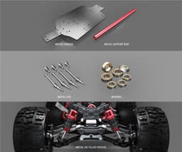 image-Brushless RC Car High Speed Drift Truck 24g Remote Control Car