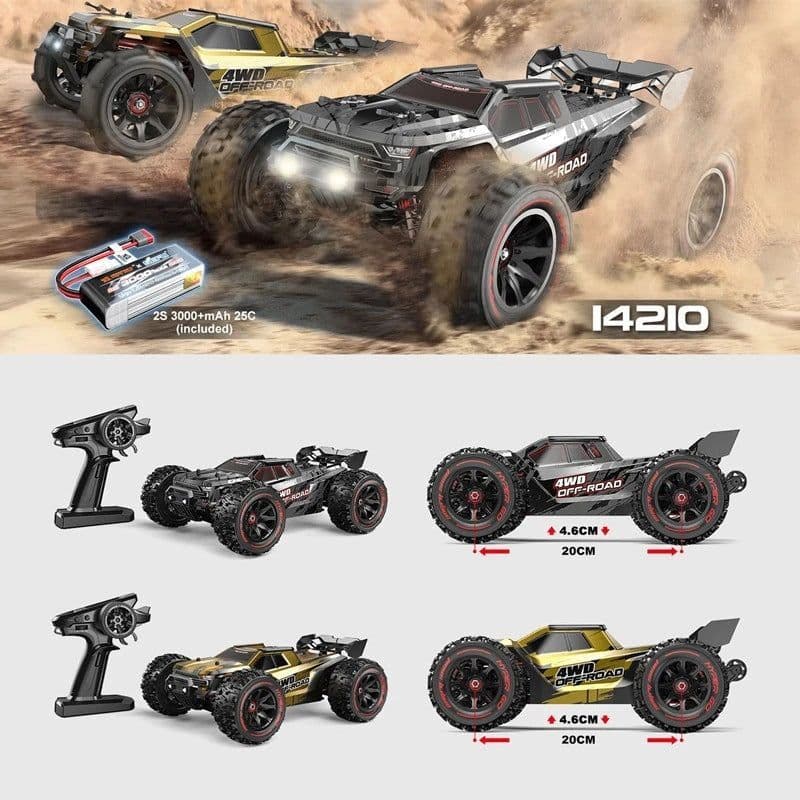 image-Brushless RC Car High Speed Drift Truck 24g Remote Control Car