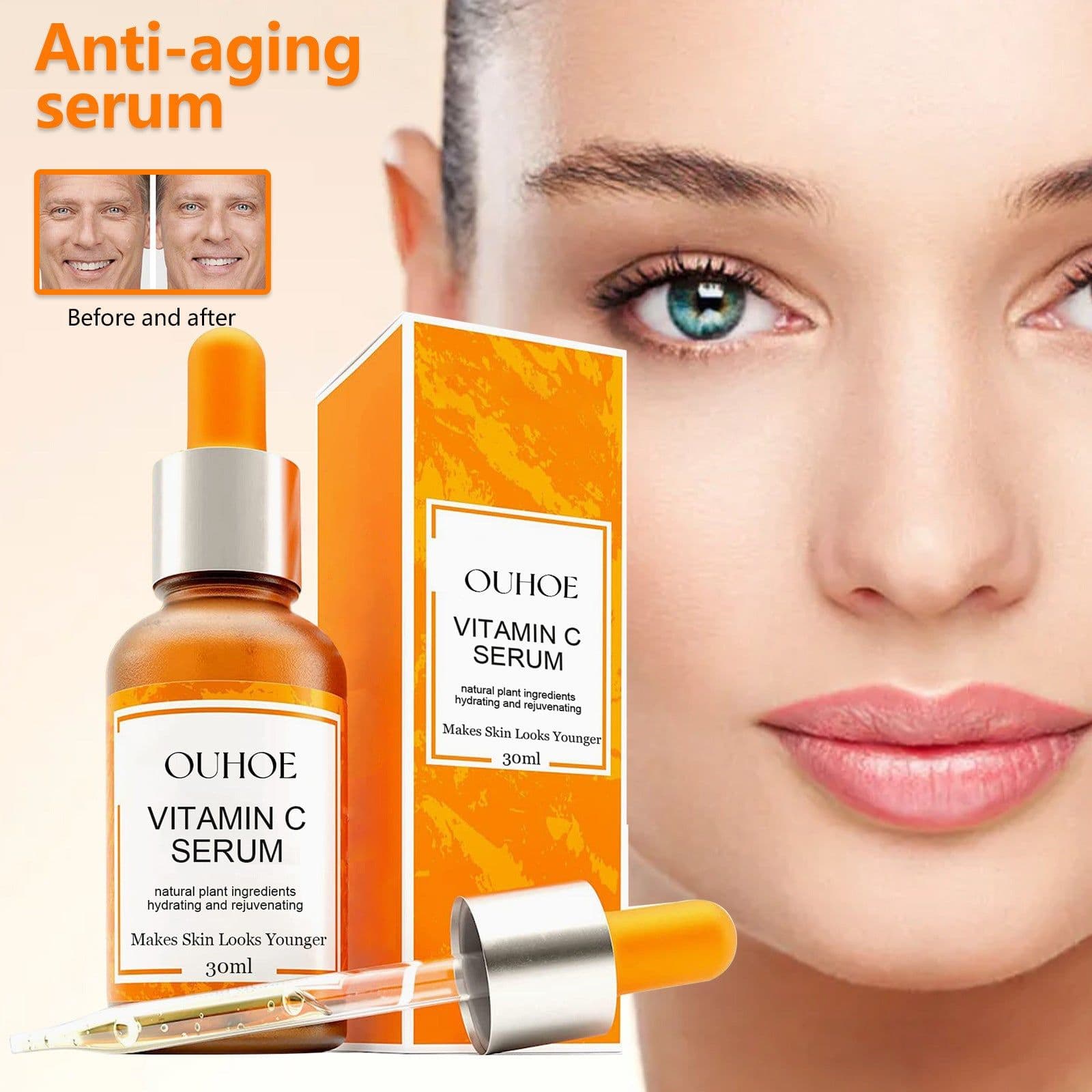 image-Fading Wrinkle French Lines Firming Facial Skin Anti-Aging Care Solution