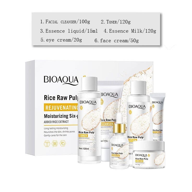 image-Puree Skin Rejuvenation Moisturizing Six-piece Set Hydrating Skin Care Products