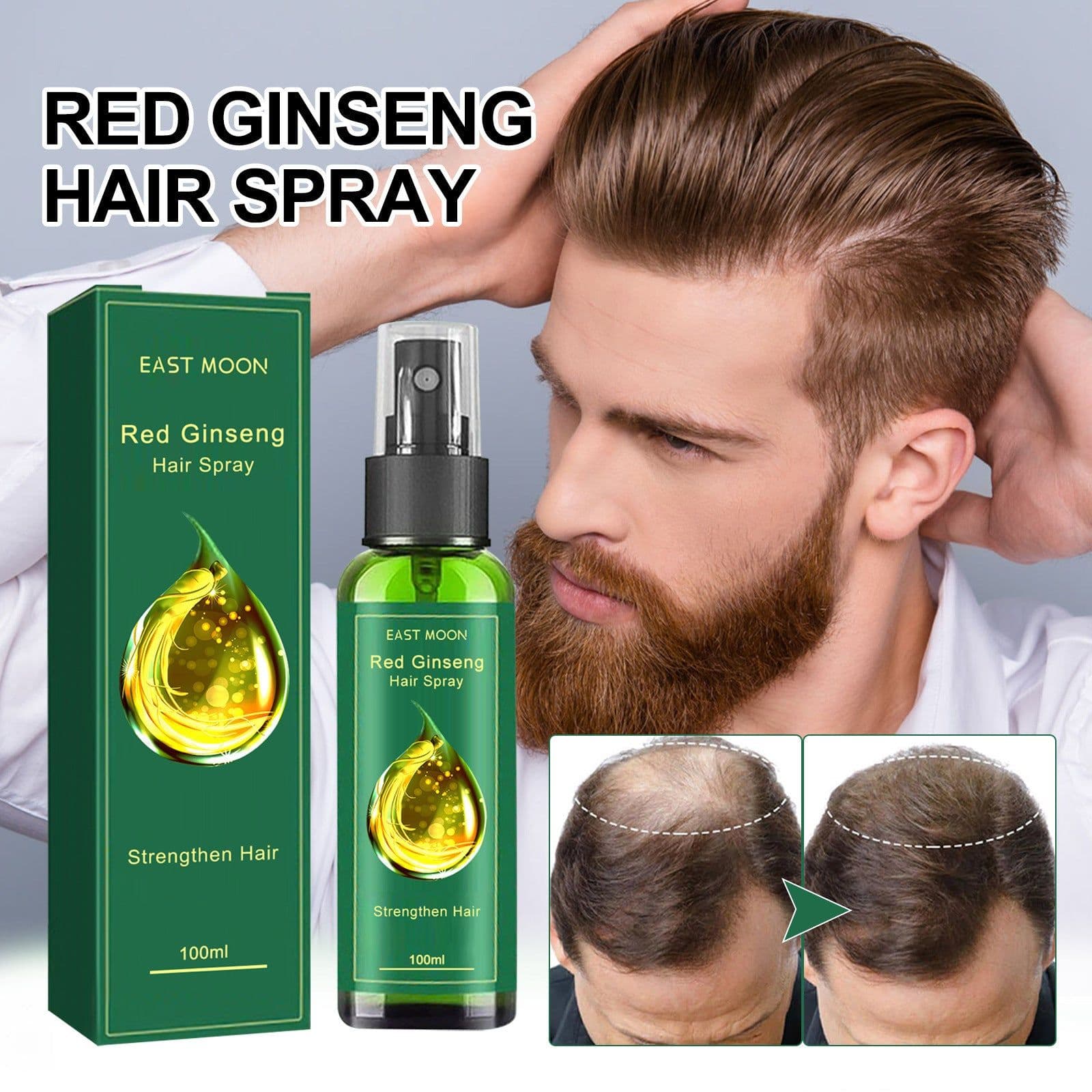 image-Anti-hair Fixing And Tough Massage Hair Care Spray