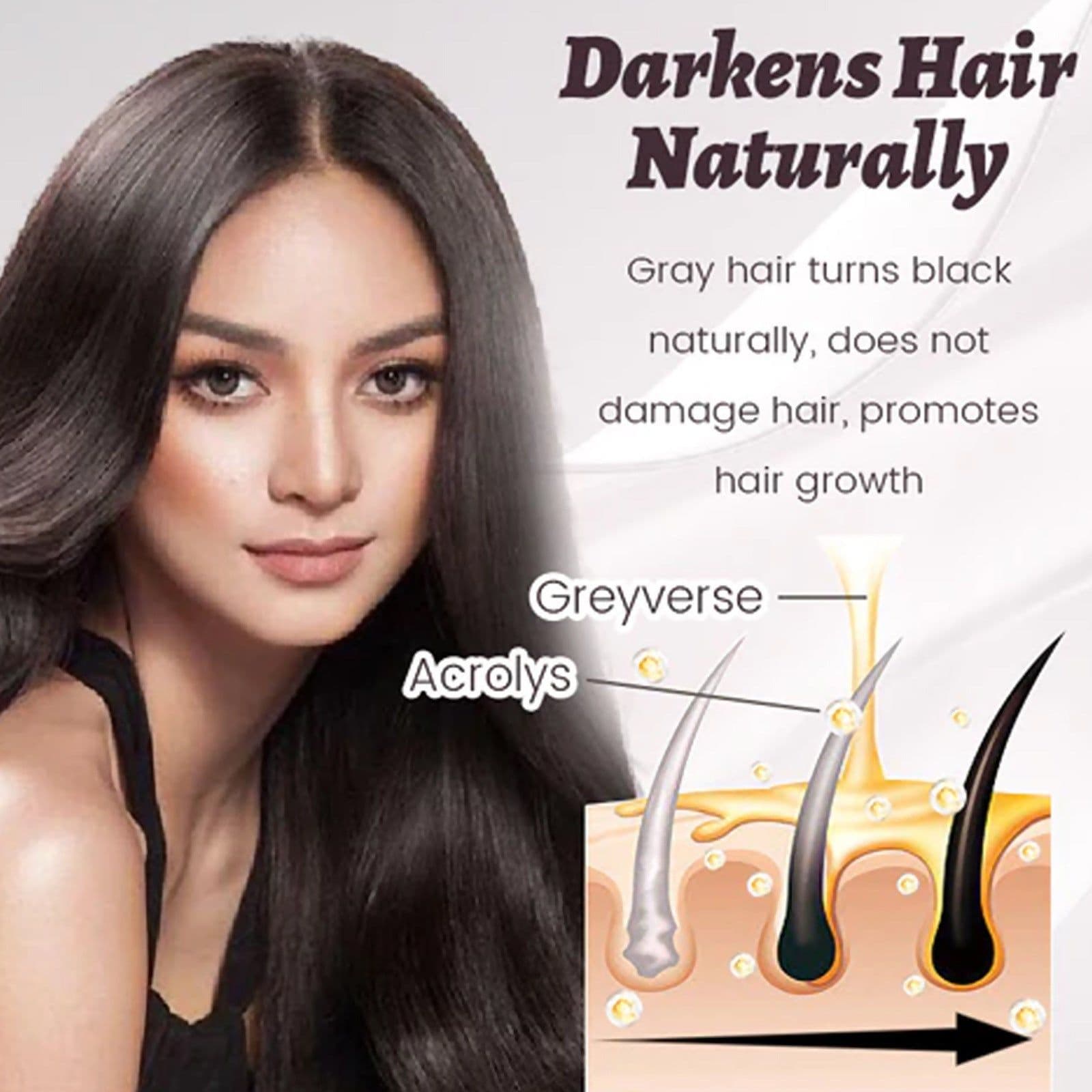 image-Nourishing Black Hair Soft And Natural Brightening Spray