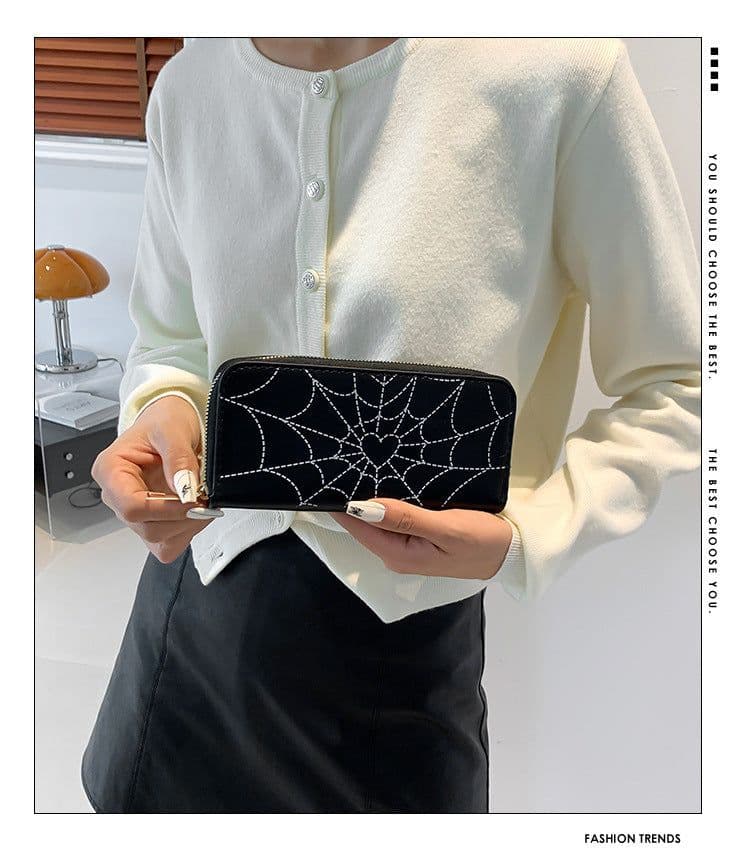 image-Love Women's Handbag Long Wallet Women's Zipper Coin Purse