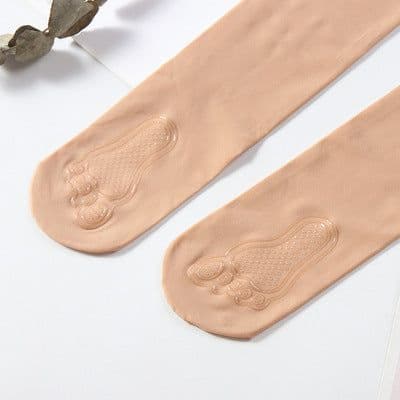 image-Spring New Mask Steel Wire Stocking Anti-snagging Thin Pantyhose Non-slip Silicone