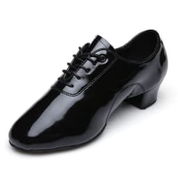 image-Men's Soft Leather Two-sole Latin Dance Shoes Are Comfortable