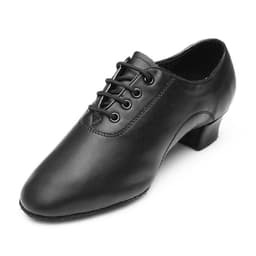 image-Men's Soft Leather Two-sole Latin Dance Shoes Are Comfortable