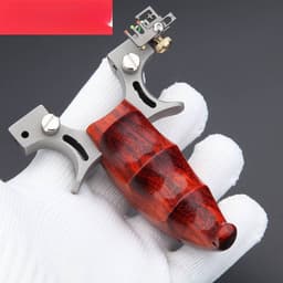 image-Stainless Steel Wooden Patch Flat Leather Lock Phoenix Six Generation Outdoor Shooting Pressure Bomb Work Frame