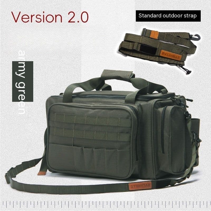 image-Outdoor Camping Picnic Wild Tableware Storage Tactical Compartment Sundries Portable Shoulder Bag