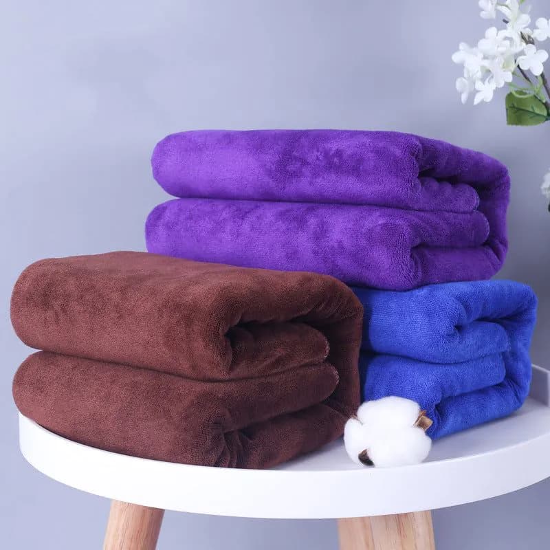 image-Microfiber Thickened Car Wash Cleaning Towel Beauty Salon Bath Towels