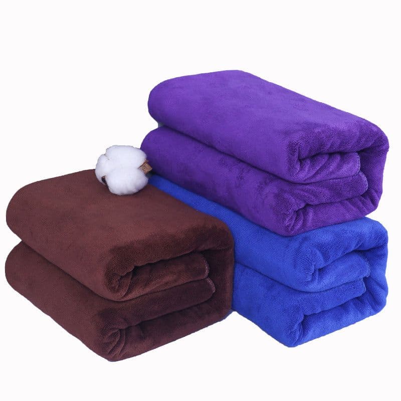 image-Microfiber Thickened Car Wash Cleaning Towel Beauty Salon Bath Towels