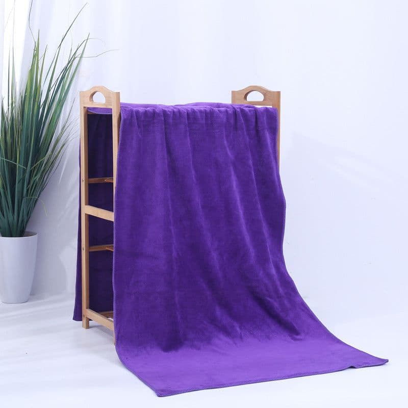 image-Microfiber Thickened Car Wash Cleaning Towel Beauty Salon Bath Towels