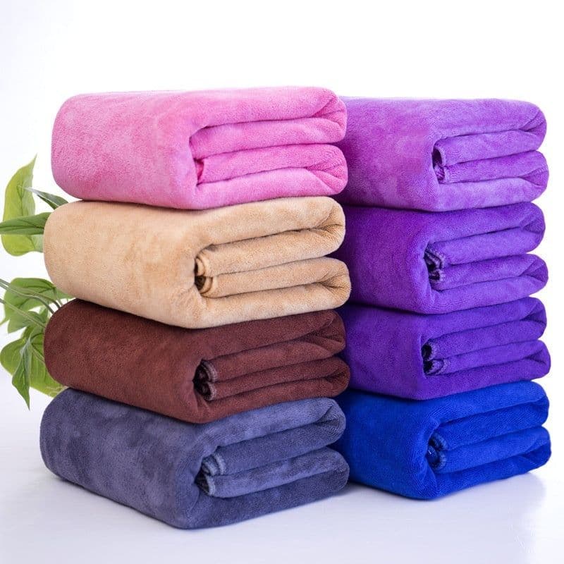 image-Microfiber Thickened Car Wash Cleaning Towel Beauty Salon Bath Towels