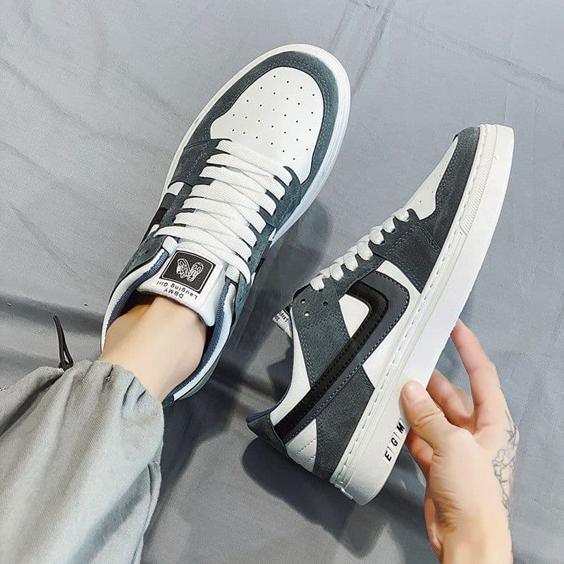 image-Men's Casual All-matching Sports White Shoes