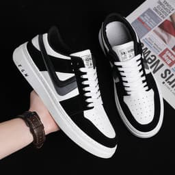 image-Men's Casual All-matching Sports White Shoes